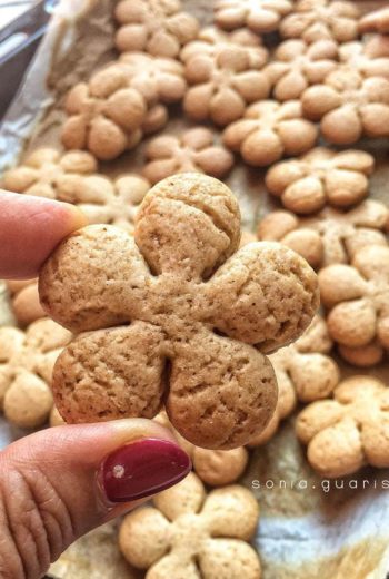 Biscotti frolla fiori